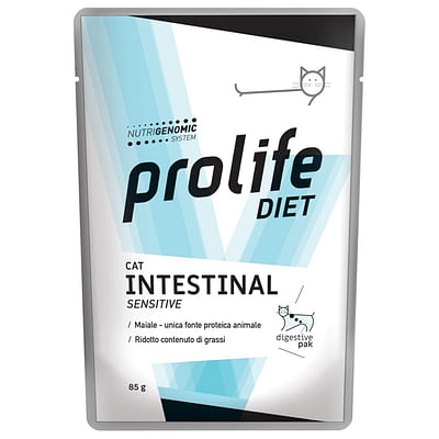 Prolife Cat Veterinary Diet Intestinal 85 gr Umido Gatto 85GR Prolife Cat Veterinary Diet Intestinal 85 gr Umido Gatto 85GR
